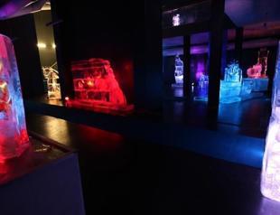 Ice museum lets visitors take polar strolls