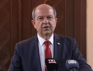 Turkish Cypriot leader urges two-state basis to UN head