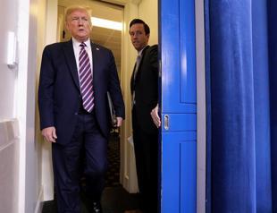 Trump flexes clout, meets top Republican in US House