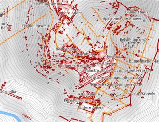 Bergama ancient city in digital world