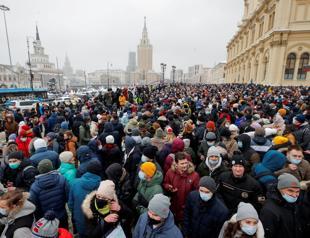More protests called in Moscow to demand Navalny’s release
