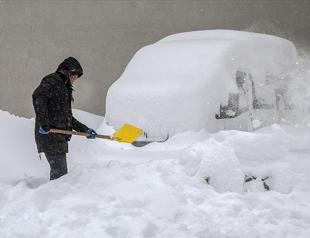 Snow depth shrinks during winter season in Turkey