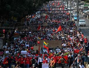 Tens of thousands rally in growing protests against Myanmar coup