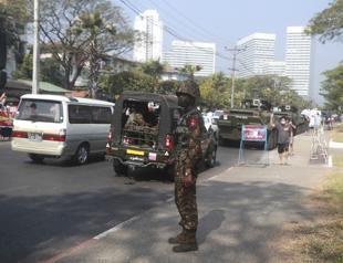 Protests after Myanmar junta cuts internet, deploys troops