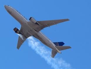 United plane suffers engine failure, scatters debris over US city