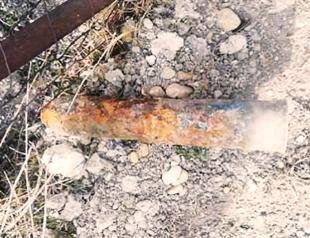 Villager finds artillery shell from Great Offensive in backyard