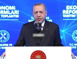 President Erdoğan unveils economic reform package