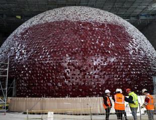 Construction of new Atatürk Cultural Center in last phase