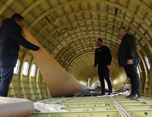 Body of wrecked plane to be turned into ‘pita place’