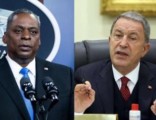 Turkish, US defense chiefs discuss cooperation