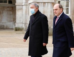 Turkish defense minister holds talks with British counterpart