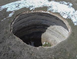 Sinkholes fill Turkey’s breadbasket in drought