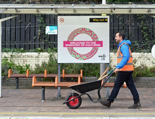 In London, rail-side gardening blossoms during pandemic
