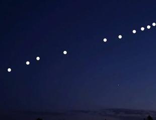 Elon Musk’s Starlink satellites spotted over Turkey’s skies