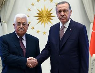 President Erdoğan speaks with Abbas, Haniyeh