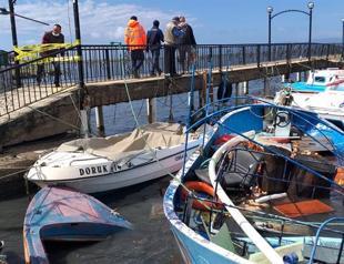 Heavy storm cripples life in Aegean town