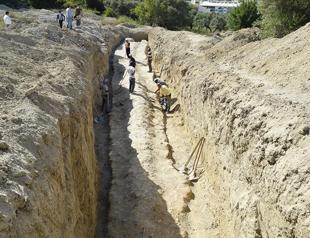 Aqueduct that once carried water to Ephesus unearthed