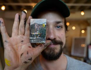 Hunting for mini artworks on New York’s streets