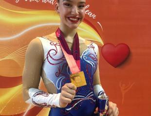 Turkish gymnast Onbaşı wins gold medal at world championships