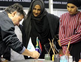 Traditional Turkish handicrafts draw attention in South Africa