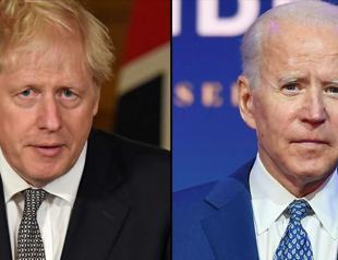 Biden and Johnson hold first meeting, but N Ireland casts shadow
