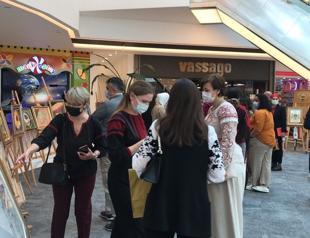 Diplomats’ spouses held art exhibit in capital Ankara