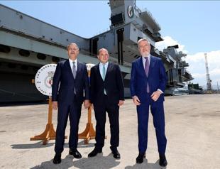 Turkish, British, Italian defense chiefs meet in Sicily
