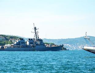 US Navy warship crosses Bosphorus, enters Black Sea