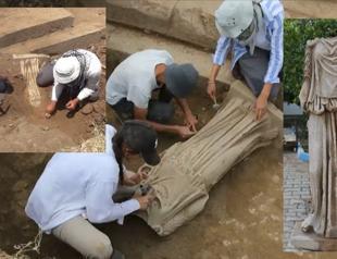 1,800-year-old statue found in ancient Metropolis