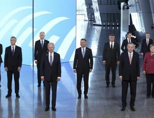 President Erdoğan meets Biden, other leaders at NATO summit