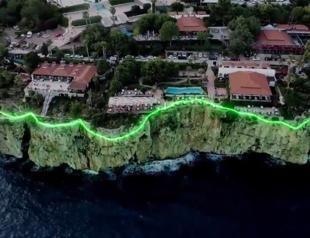 Mayor calls off project to illuminate Antalya’s sea cliffs