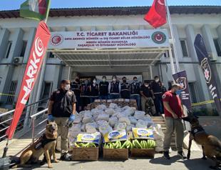 1 ton of cocaine seized at Mersin Port