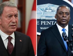 Turkish, US defense chiefs discuss security