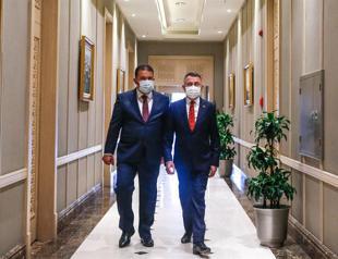 Turkish vice president meets Turkish Cypriot prime minister