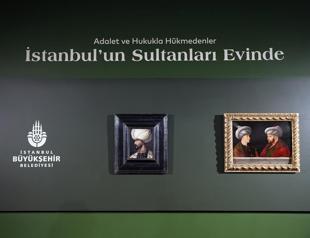 Ottoman sultan’s iconic portrait displayed in Istanbul