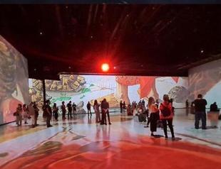 Osman Hamdi, Van Gogh, Göbeklitepe in same exhibition