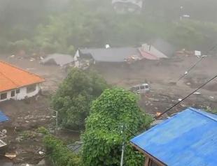 Several missing, homes swept away in Japan landslide after heavy rain
