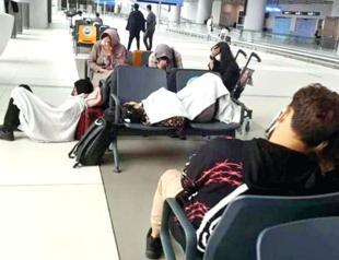 Afghan family stranded at Istanbul Airport for three weeks