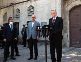 I will convey messages of world peace from Turkish Cyprus: Erdoğan