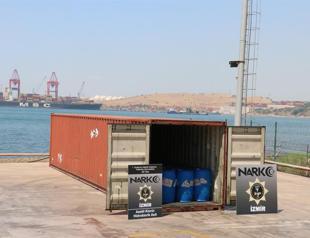 Over 26 tons of drug raw material seized in western Turkey