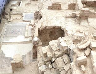 Rock chambers unearthed in Zeugma