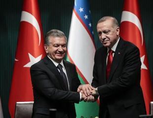 Erdoğan, Mirziyoyev discuss bilateral ties, regional issues