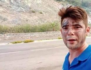 Young man dies after carrying water to firefighters