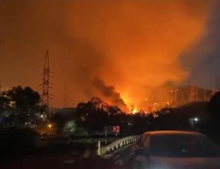 Blaze near power plant in southwestern Turkey contained