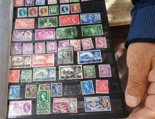 Man collects 200,000 stamps in half century