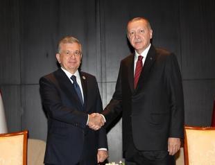 Turkish, Uzbek presidents discuss regional issues