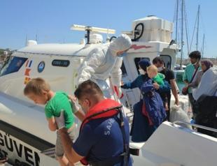 Turkey rescues 172 asylum seekers in Aegean Sea