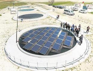 Solar panels may be installed on lakes to reduce evaporation