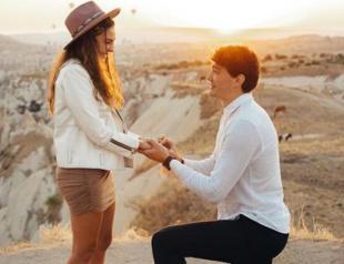 NBA star proposes marriage to actress at Cappadocia