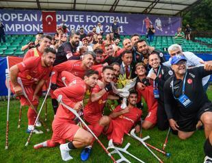 Turkish amputee team eyes trophy in Euro champ